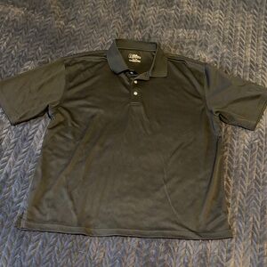 PGA Tour Men's Black Polo Shirt